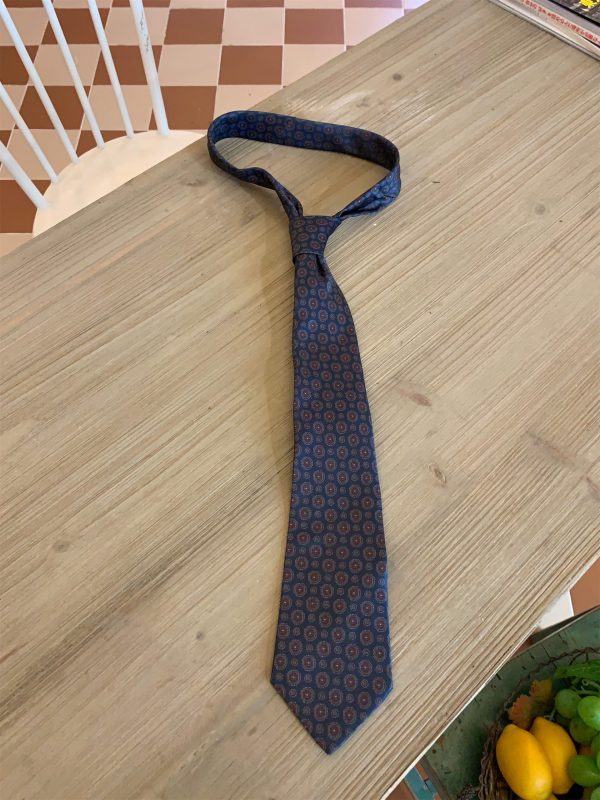 Japanese Retro Wide Bow Tie with Trendy Cartoon Print - Handmade Vintage Casual Korean Style Accessory
