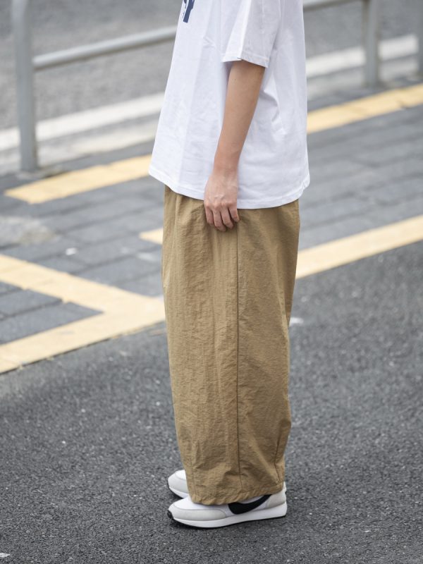 Japanese-Style Loose Wide-Leg Trousers for Men and Women - Summer Casual Straight Pants