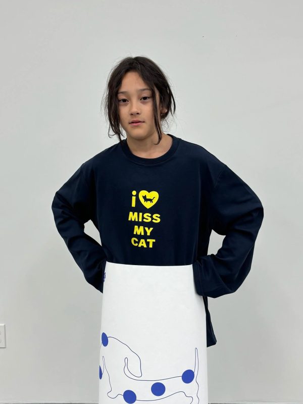 Korean Style Casual Printed Long Sleeve T-Shirt for Pets - Age-Reducing Design, Versatile Pure Cotton for Autumn and Winter