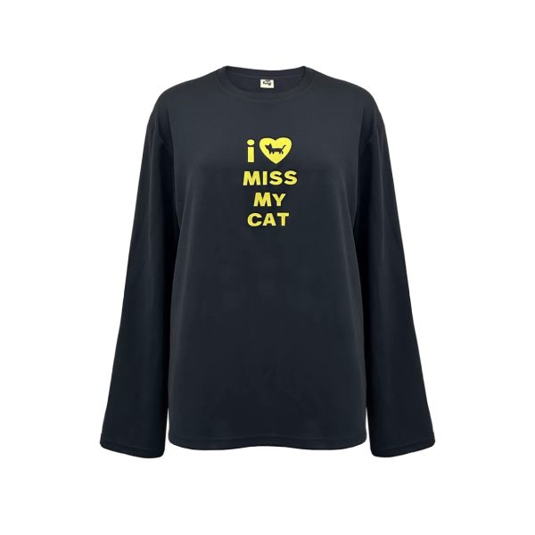 Korean Style Casual Printed Long Sleeve T-Shirt for Pets - Age-Reducing Design, Versatile Pure Cotton for Autumn and Winter