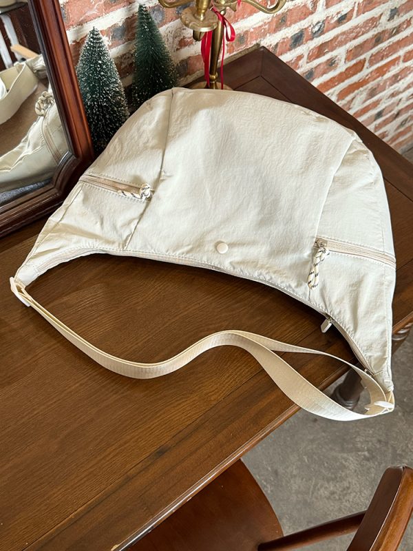 Korean Style Large-Capacity Nylon Tote Bag for Women - 2025 High-End Shoulder Crossbody Bag