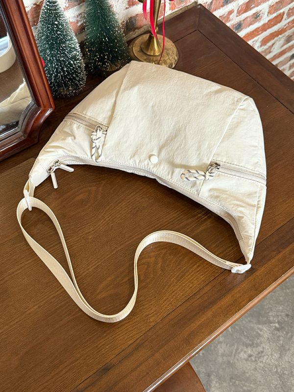 Korean Style Large-Capacity Nylon Tote Bag for Women - 2025 High-End Shoulder Crossbody Bag