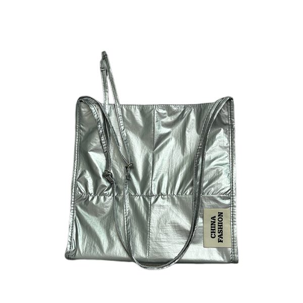 Korean Style Large Capacity Tote Bag - Versatile Shoulder Crossbody Bag for Commuting and Daily Use