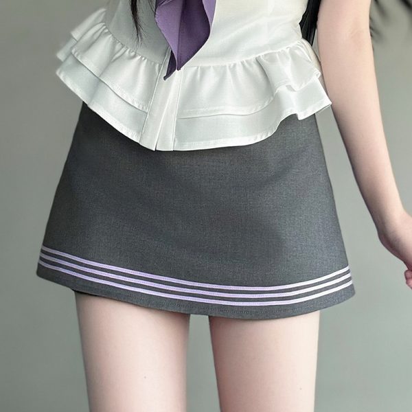 Korean-Style Pudding Bear Bodycon Top for Women - Slimming Summer Uniform in Sweet and Spicy College Style