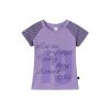 Korean Style Striped T-shirt for Women - Summer Spliced Raglan Sleeve Short Sleeve Top, Trendy Niche Fashion