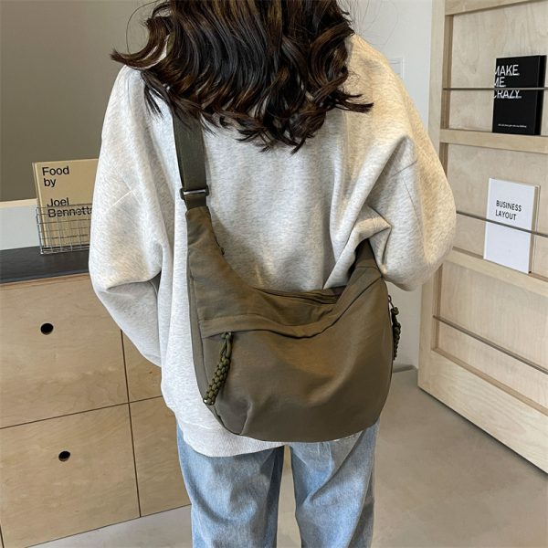 Large Capacity Commuter Tote Bag 2024 - Versatile Dumpling Crossbody Shoulder Bag for Women - Sporty Underarm Style