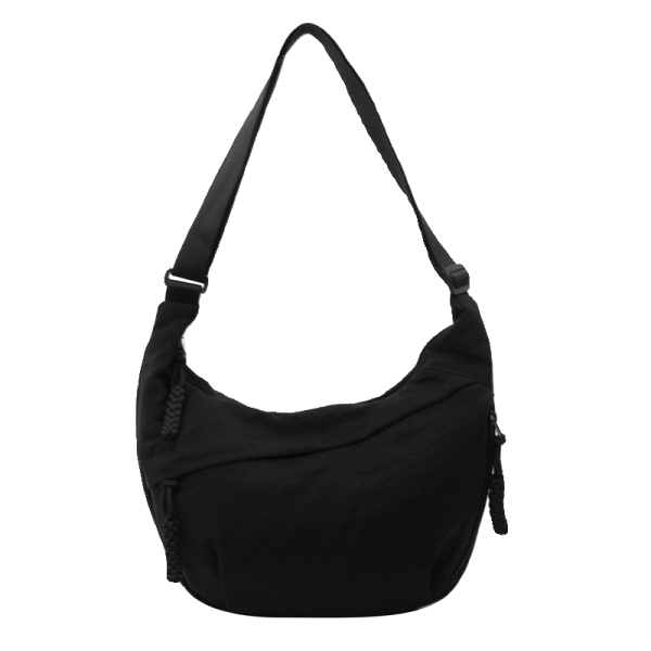 Large Capacity Commuter Tote Bag 2024 - Versatile Dumpling Crossbody Shoulder Bag for Women - Sporty Underarm Style