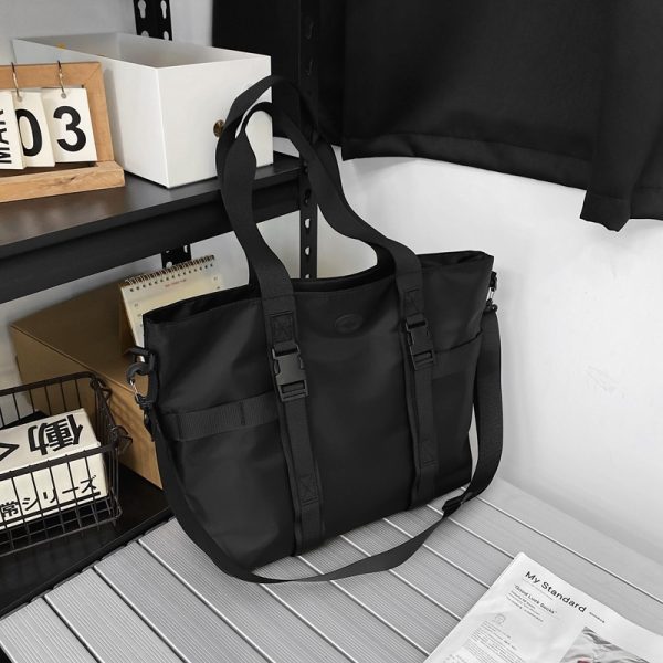 Large Capacity Crossbody Bag - 2025 Summer Shoulder Tote for Students & Laptops - Stylish and Practical Design