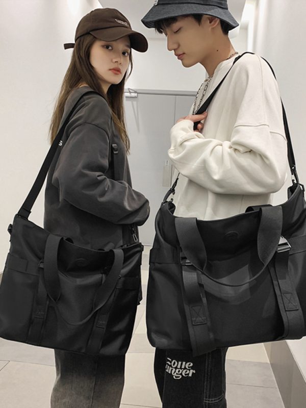 Large Capacity Crossbody Bag - 2025 Summer Shoulder Tote for Students & Laptops - Stylish and Practical Design