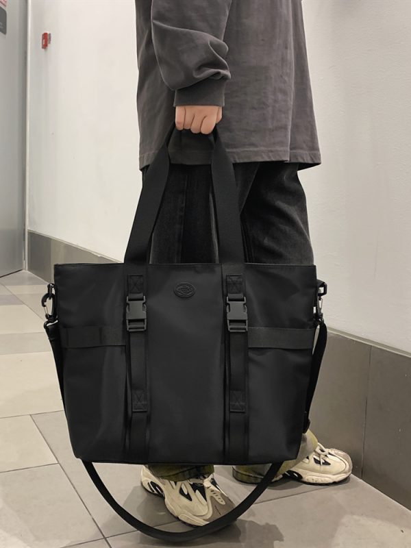 Large Capacity Crossbody Bag - 2025 Summer Shoulder Tote for Students & Laptops - Stylish and Practical Design