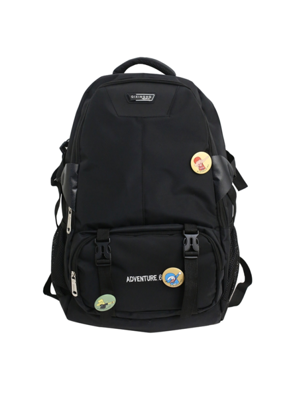 Large Capacity French Sports Backpack, Double Shoulder Student Bag, Travel Computer Bag for School and Classes