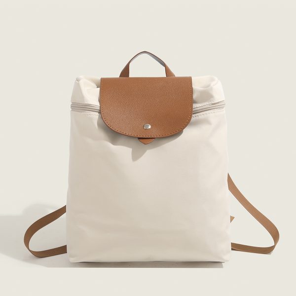Large Capacity Lightweight Nylon Canvas Backpack for Women - Versatile Casual Commuting School Bag, Perfect for Students