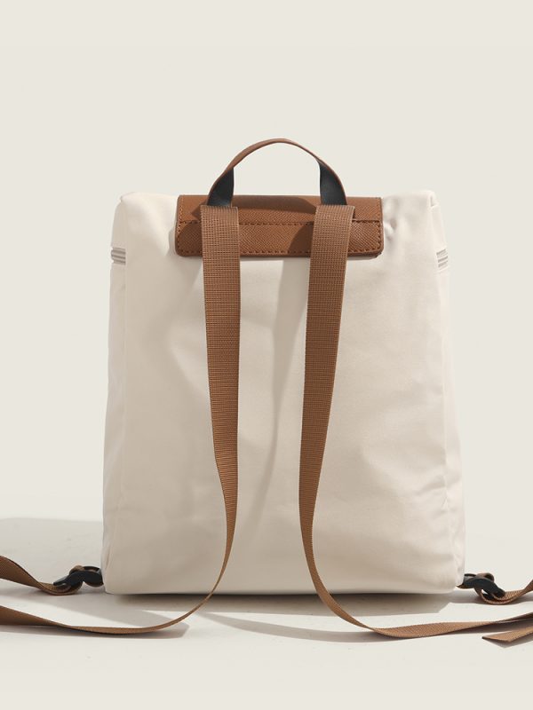 Large Capacity Lightweight Nylon Canvas Backpack for Women - Versatile Casual Commuting School Bag, Perfect for Students