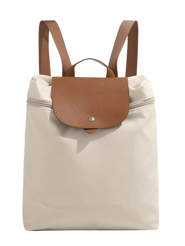 Large Capacity Lightweight Nylon Canvas Backpack for Women - Versatile Casual Commuting School Bag, Perfect for Students