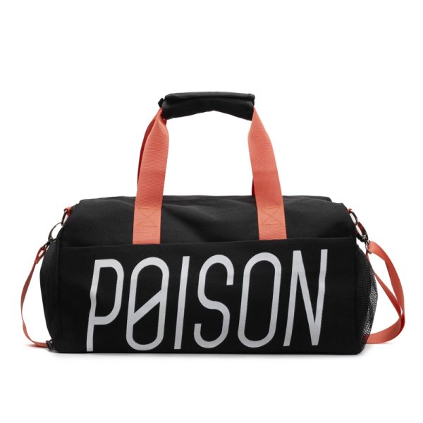 Large Capacity Lightweight Women's Travel Bag - Sports Fitness Bag with Dry Wet Separation for Swimming & Handheld Storage