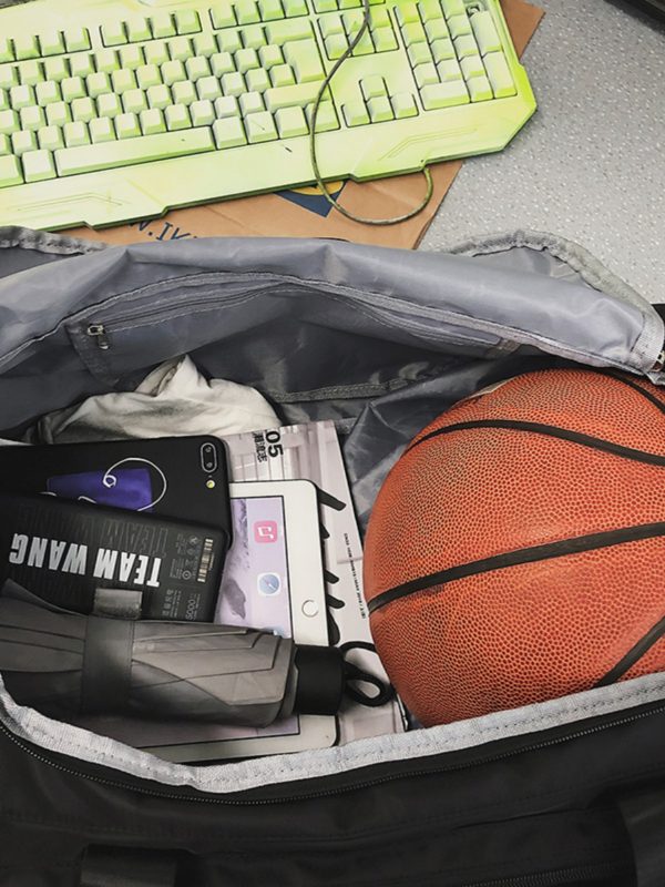 Large Capacity Men's Tote Bag, Portable Travel Bag, Sports Training Fitness Bag for Women, Ideal for Short Trips