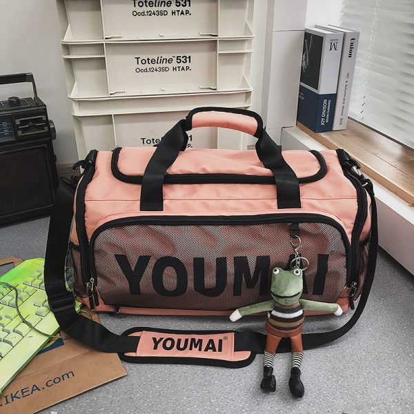 Large Capacity Men's Tote Bag, Portable Travel Bag, Sports Training Fitness Bag for Women, Ideal for Short Trips