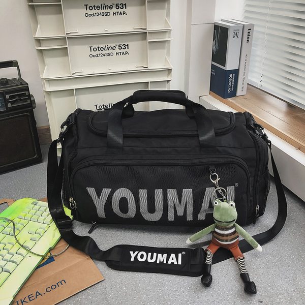 Large Capacity Men's Tote Bag, Portable Travel Bag, Sports Training Fitness Bag for Women, Ideal for Short Trips