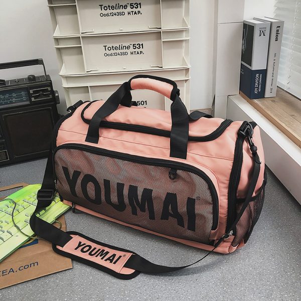 Large Capacity Men's Tote Bag, Portable Travel Bag, Sports Training Fitness Bag for Women, Ideal for Short Trips