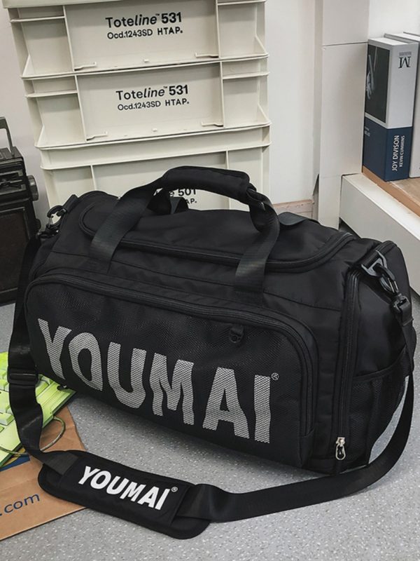 Large Capacity Men's Tote Bag, Portable Travel Bag, Sports Training Fitness Bag for Women, Ideal for Short Trips