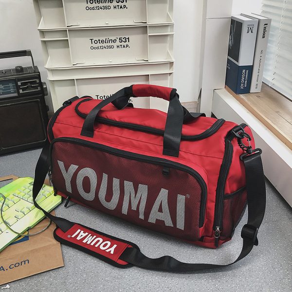 Large Capacity Men's Tote Bag, Portable Travel Bag, Sports Training Fitness Bag for Women, Ideal for Short Trips