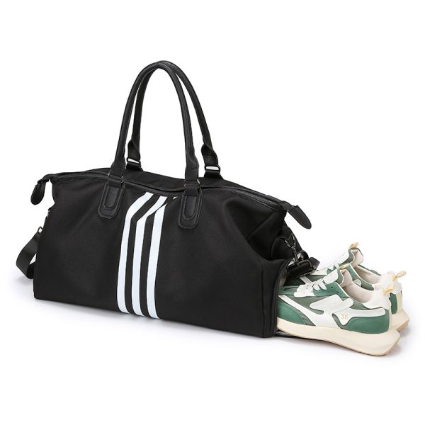 Large Capacity Oxford Cloth Business Travel Bag - High-End Sports Yoga Fitness Tote for Short Trips - Lightweight and Stylish