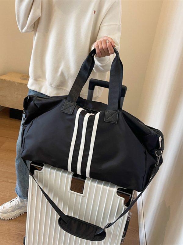 Large Capacity Oxford Cloth Business Travel Bag - High-End Sports Yoga Fitness Tote for Short Trips - Lightweight and Stylish