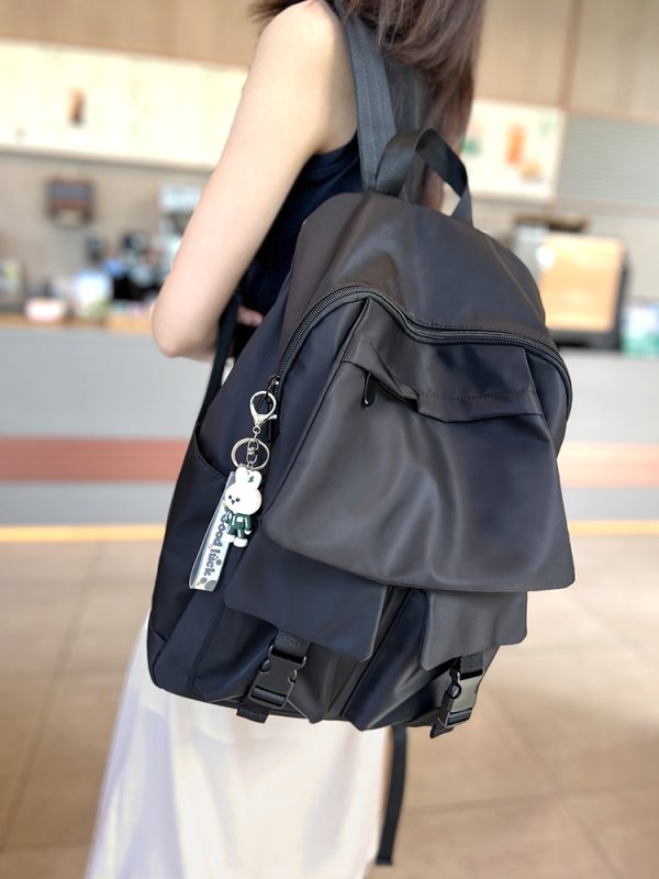 Large-Capacity Oxford Cloth Travel Backpack for Women - 2025 Spring Multi-Pocket Student Bag