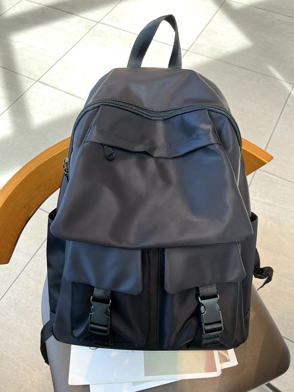 Large-Capacity Oxford Cloth Travel Backpack for Women - 2025 Spring Multi-Pocket Student Bag