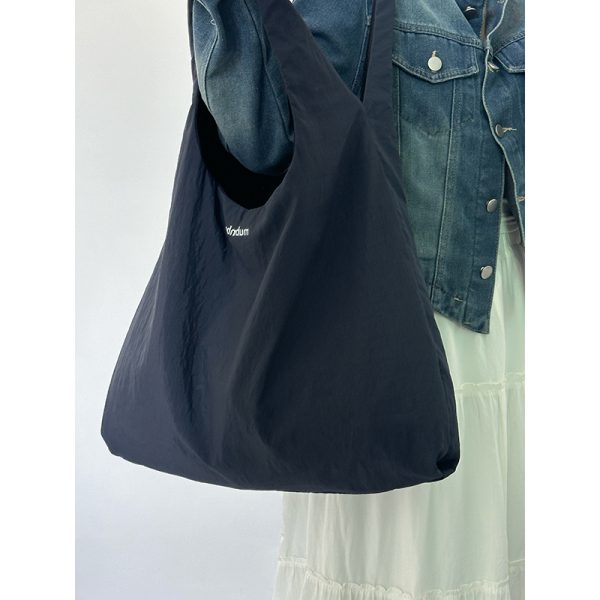 Large Capacity Quick-Drying Canvas Tote Bag for Women - Summer 2024 Stylish Shoulder Bag