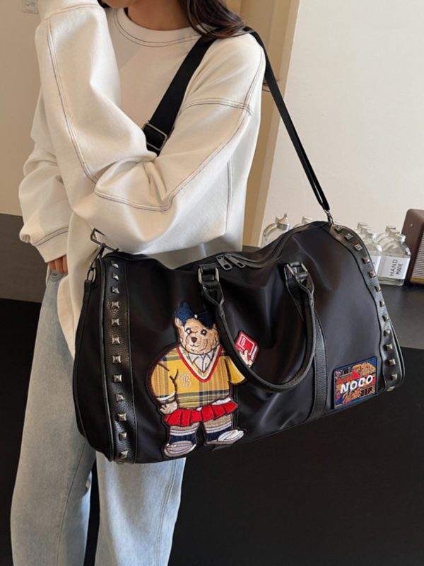 Large-Capacity Shoulder Bag for Women - Stylish Autumn Winter Travel Bag, Perfect for Gym, Short Trips, and Daily Use