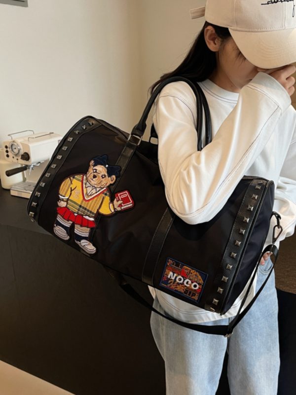 Large-Capacity Shoulder Bag for Women - Stylish Autumn Winter Travel Bag, Perfect for Gym, Short Trips, and Daily Use