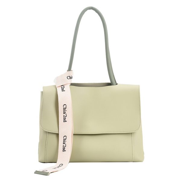 Large Capacity Soft Leather Handbag - Retro Minimalist Tote Shoulder Bag for Women