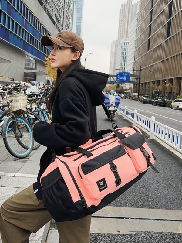 Large Capacity Sports Bag with Dry Wet Separation - Fitness Backpack for Men & Women, Training Equipment & Skiing Storage