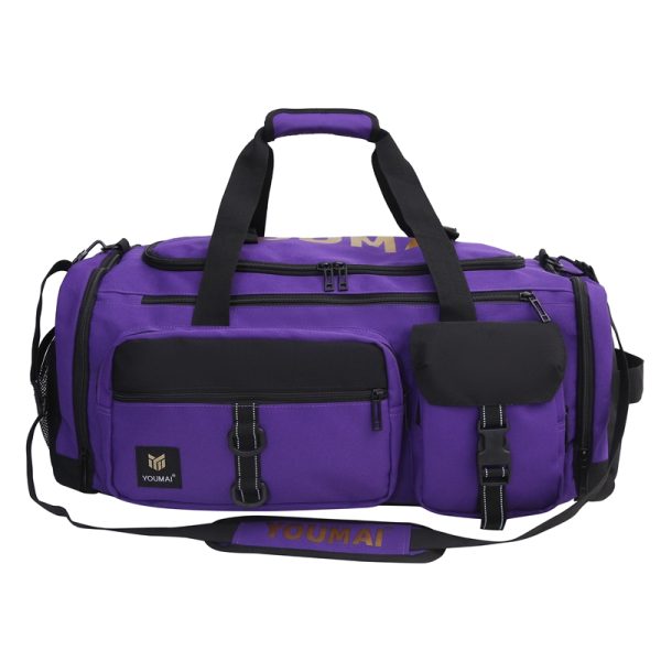 Large Capacity Sports Bag with Dry Wet Separation - Fitness Backpack for Men & Women, Training Equipment & Skiing Storage