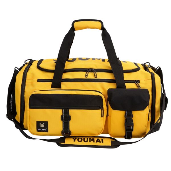 Large Capacity Sports Bag with Dry Wet Separation - Fitness Backpack for Men & Women, Training Equipment & Skiing Storage