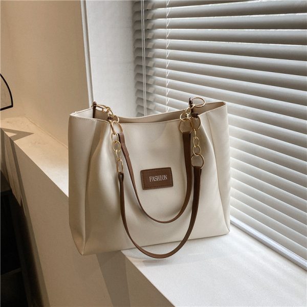 Large Capacity Summer Handbag for Women â€“ Versatile High-End Shoulder Tote Bag for Commuting and Everyday Style 2025