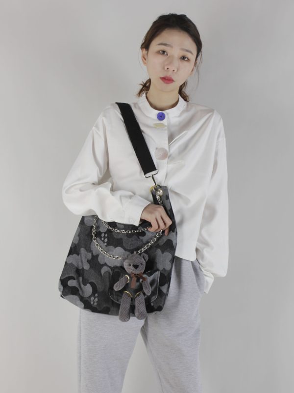 Large Capacity Tote Bag for Women - Niche Design, Fashionable Versatile Shoulder Crossbody Bag for Spring Summer Style