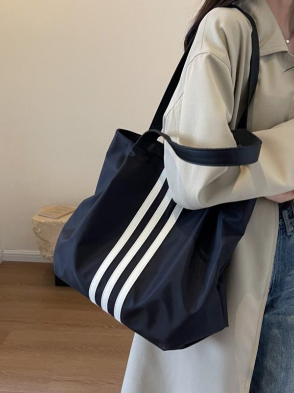 Large Capacity Waterproof Oxford Cloth Outdoor Bag - Versatile Lazy Style Travel Bag for Short Trips