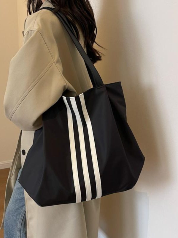 Large Capacity Waterproof Oxford Cloth Outdoor Bag - Versatile Lazy Style Travel Bag for Short Trips