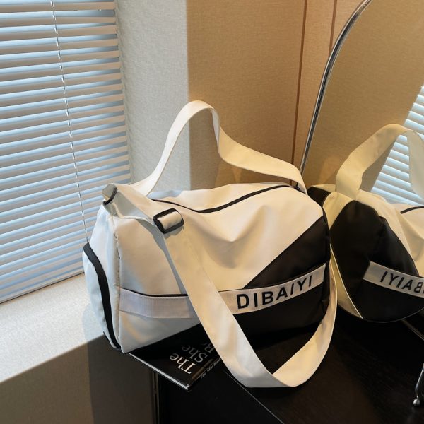 Large Capacity Women's Tote Bag - Versatile Travel, Fitness, Yoga & Swimming Bag with Dry and Wet Separation