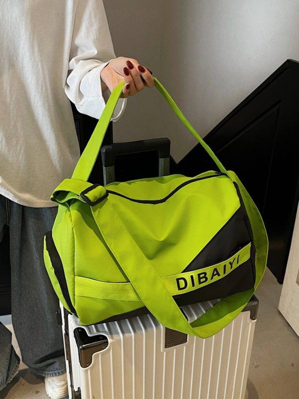 Large Capacity Women's Tote Bag - Versatile Travel, Fitness, Yoga & Swimming Bag with Dry and Wet Separation