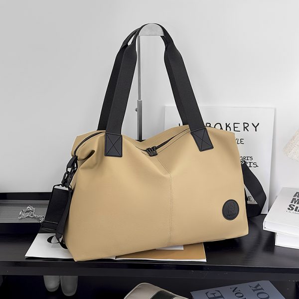 Large Capacity Women's Travel Bag - Stylish Commuting & Fitness Bag with Dry/Wet Separation for Short-Distance Travel