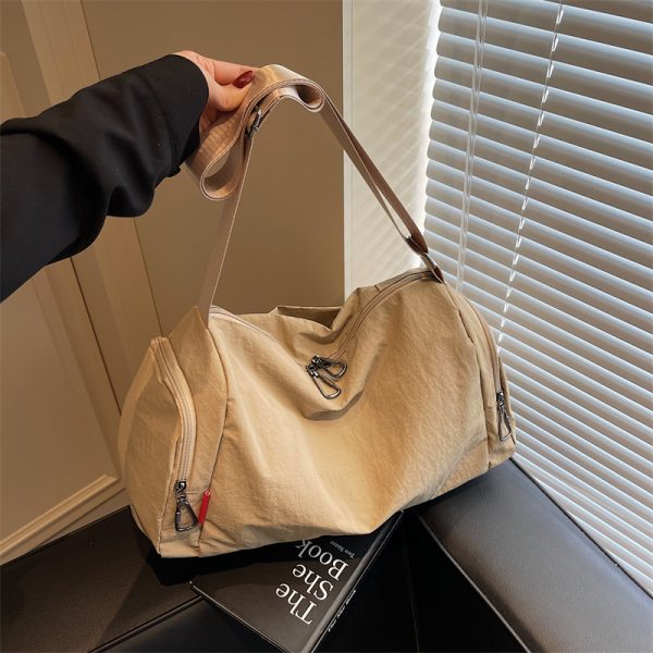 Large Capacity Women's Travel Bag - Versatile Lightweight Sports & Fitness Crossbody Bag for Short Trips and Business Storage