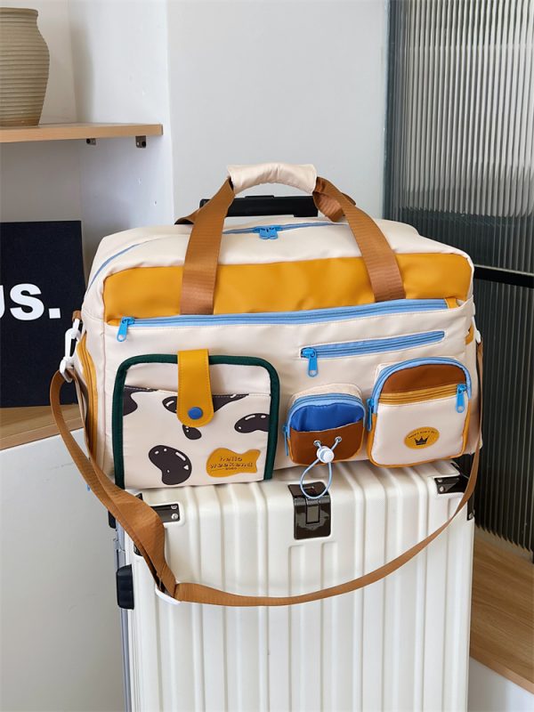 Large Capacity Women's Travel Bag 2025 - Dry & Wet Separation Handheld Shoulder Crossbody Gym Bag for Short-Distance Trips