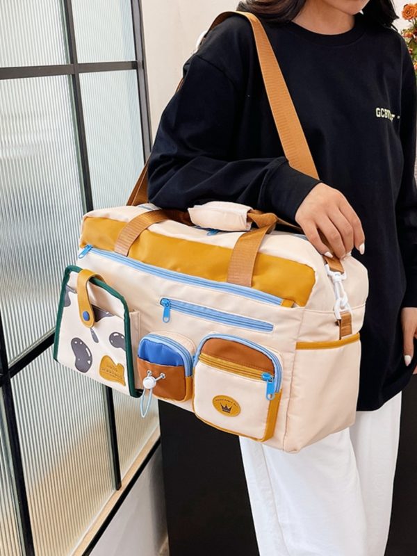 Large Capacity Women's Travel Bag 2025 - Dry & Wet Separation Handheld Shoulder Crossbody Gym Bag for Short-Distance Trips