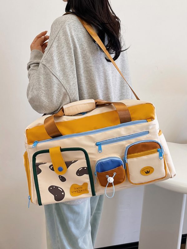 Large Capacity Women's Travel Bag 2025 - Dry & Wet Separation Handheld Shoulder Crossbody Gym Bag for Short-Distance Trips