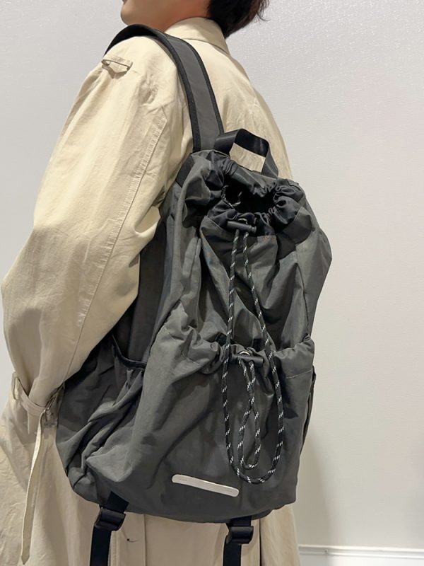 Lightweight Drawstring Backpack for Men - Summer 2025 Outdoor Cycling & Travel Bag, Ideal for School & Mountaineering Adventures