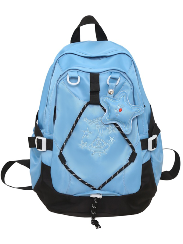 Lightweight Girls' Shoulder Backpack for School & Travel, Large Capacity Design, Stylish and Functional School Bag for Students