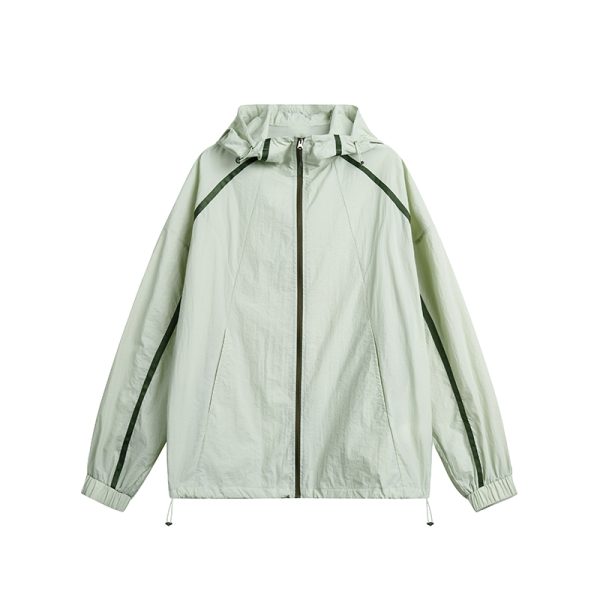 Lightweight Japanese-Style Hooded Sun Protection Jacket for Men & Women, Loose-Fitting Summer Sports Outerwear, Cool & Comfortable
